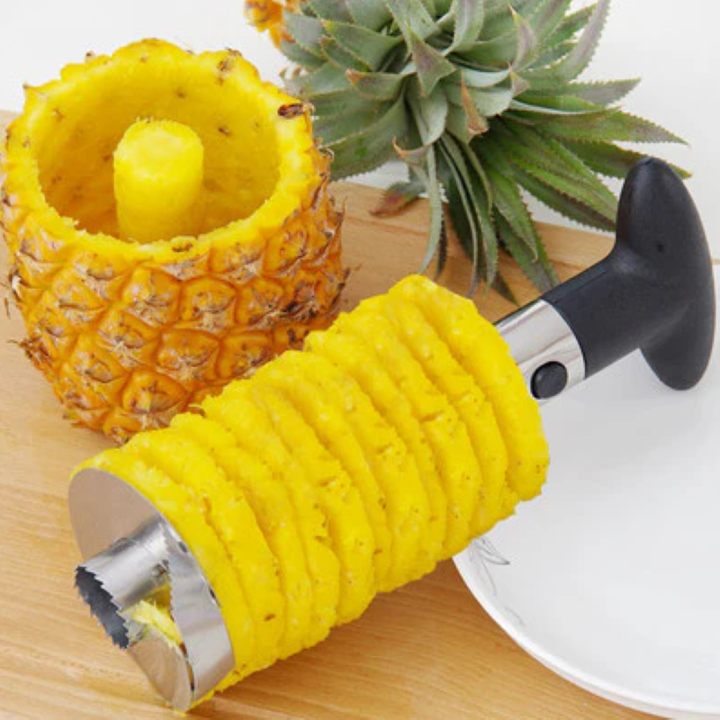 Cortador y Revanador de Piña en Acero